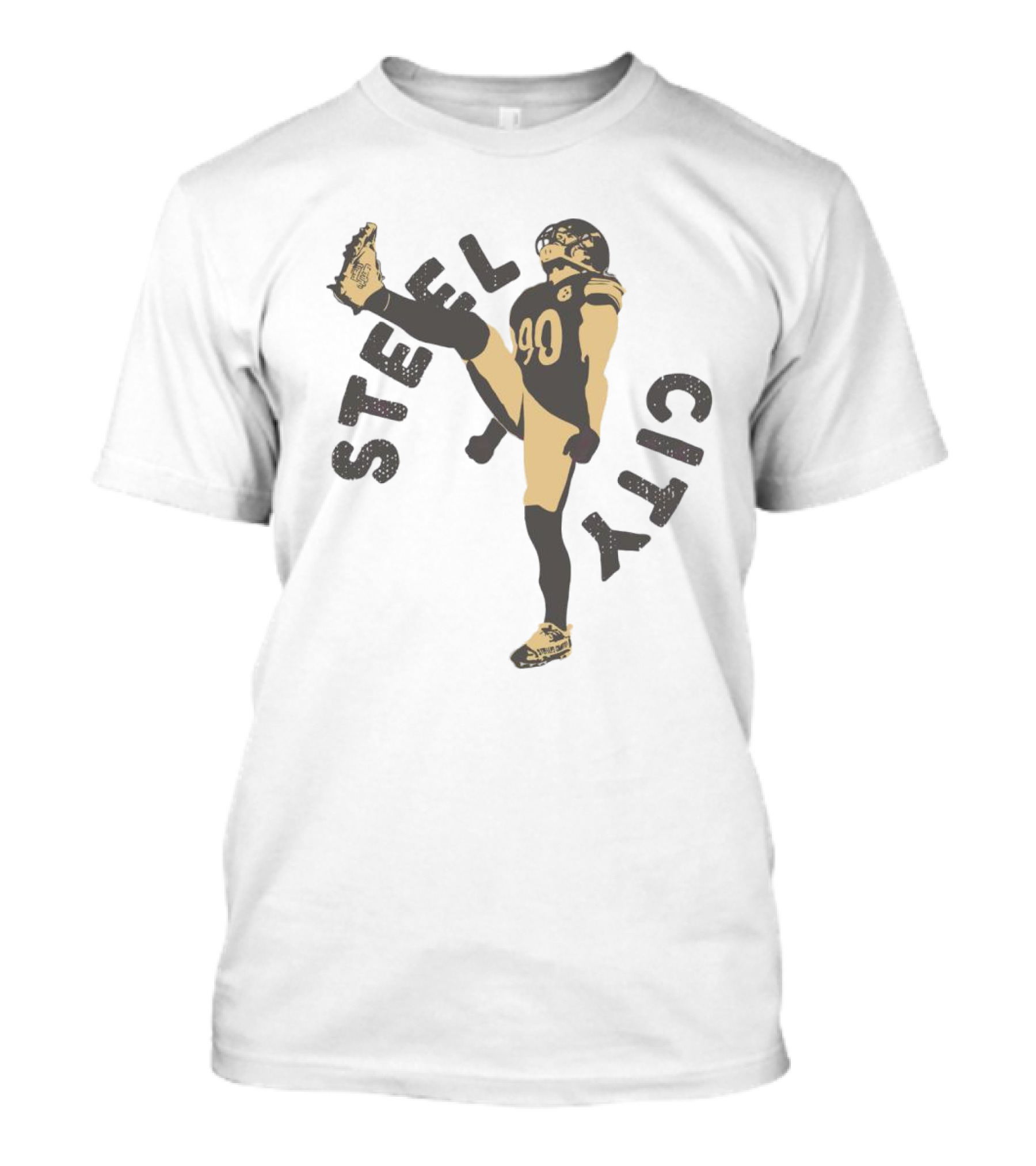 Steel City TJ Watt Pittsburgh Steelers Football T-Shirt