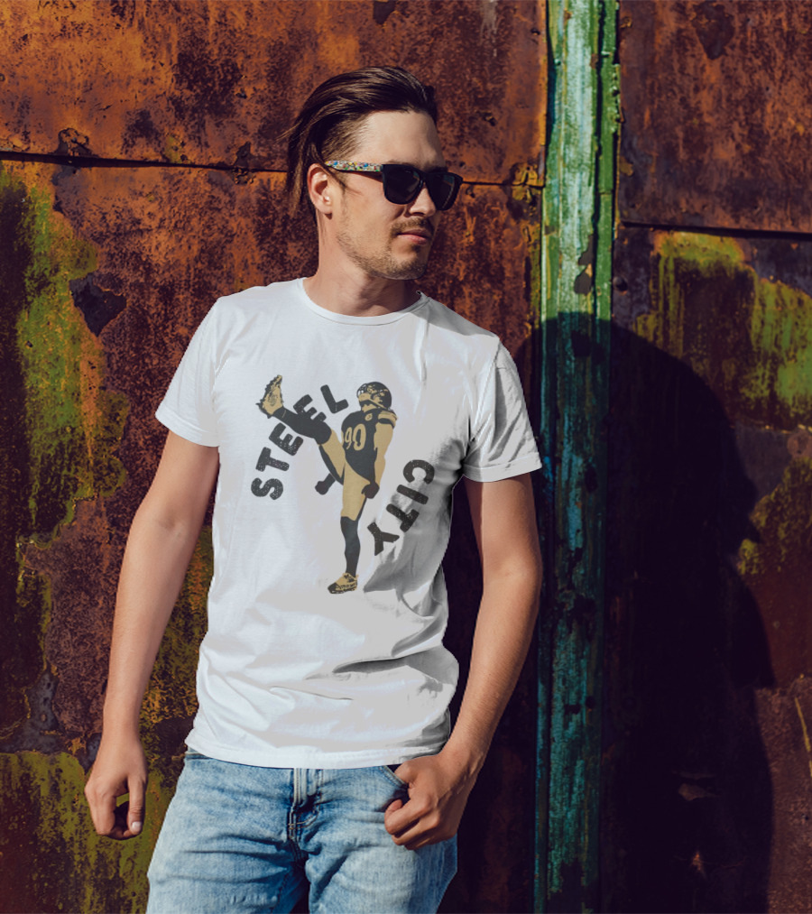 Steel City TJ Watt Pittsburgh Steelers Football T-Shirt