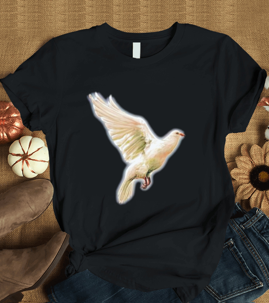 Psycho Peace Dream Dove In Flight T-Shirt