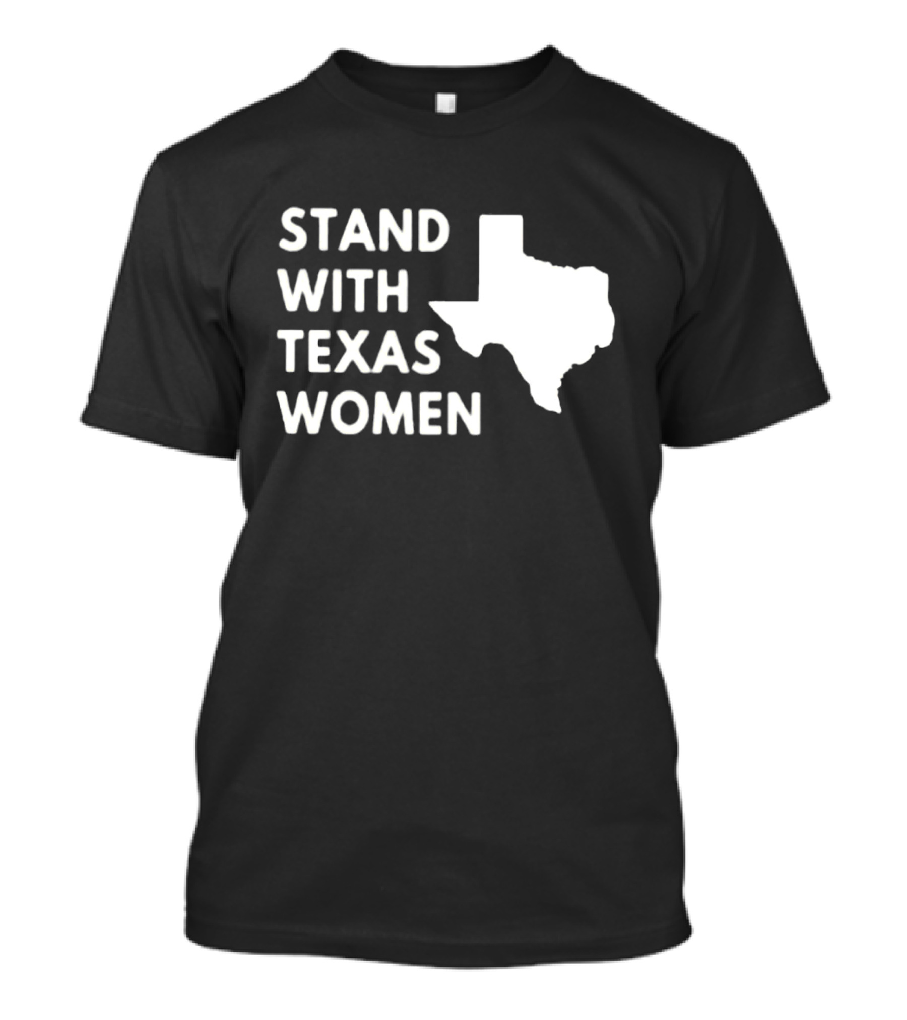 STAND WITH TEXAS WOMEN Map T-Shirt