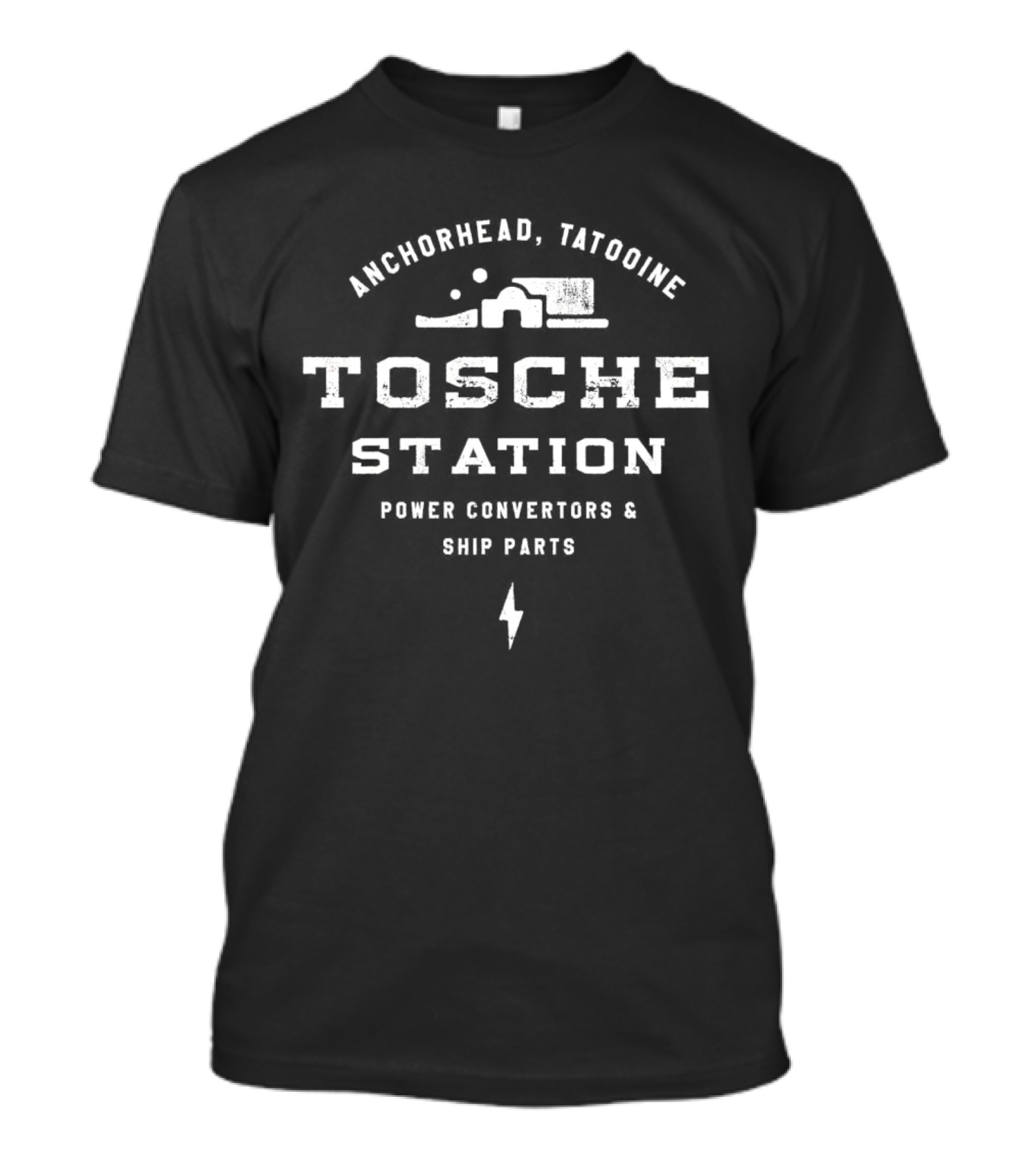 Anchorhead Tatooine Tosche Station Power Convertors Ship Parts T-Shirt