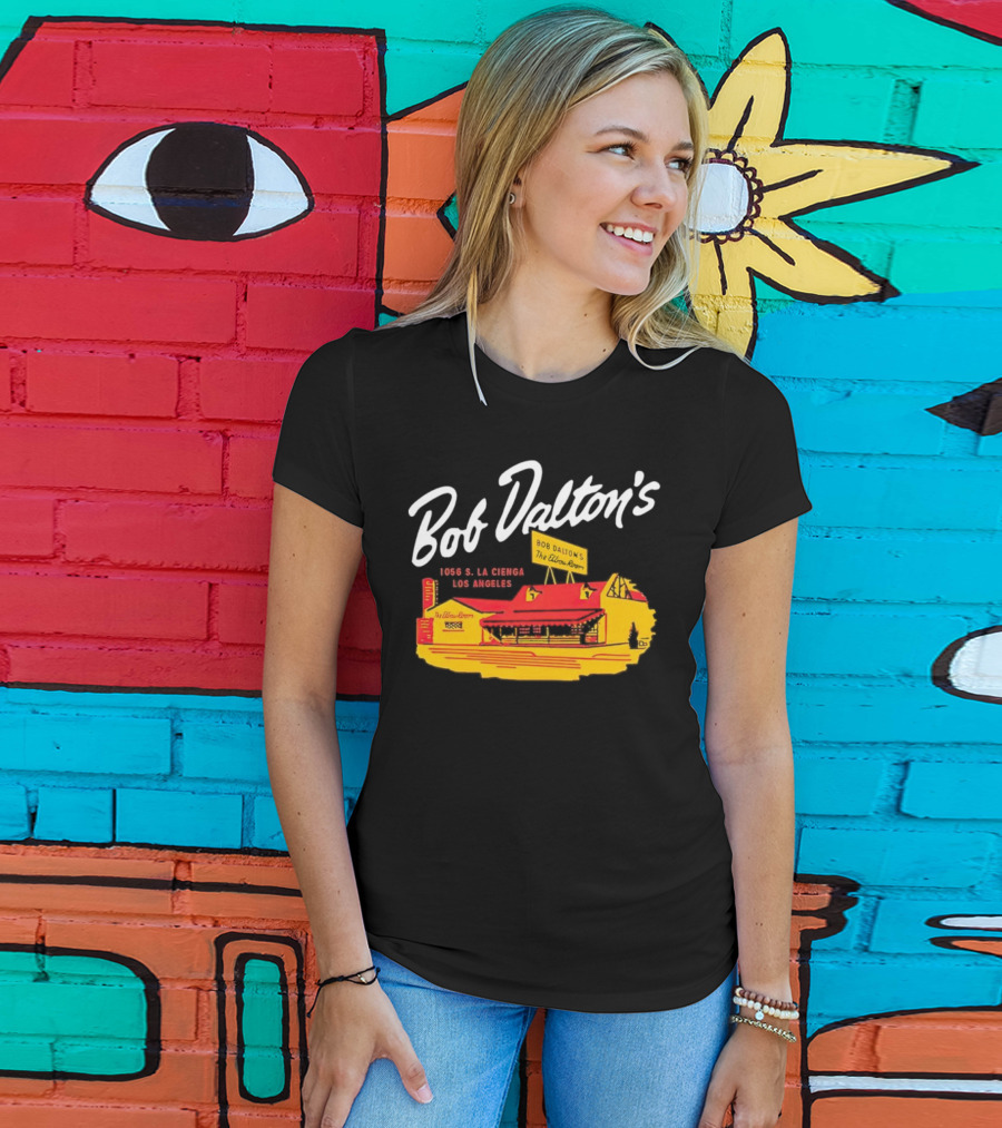 Bob Dalton’s 1056 S. La Cienega Los Angeles The Elbow Room Vintage Restaurant T-Shirt