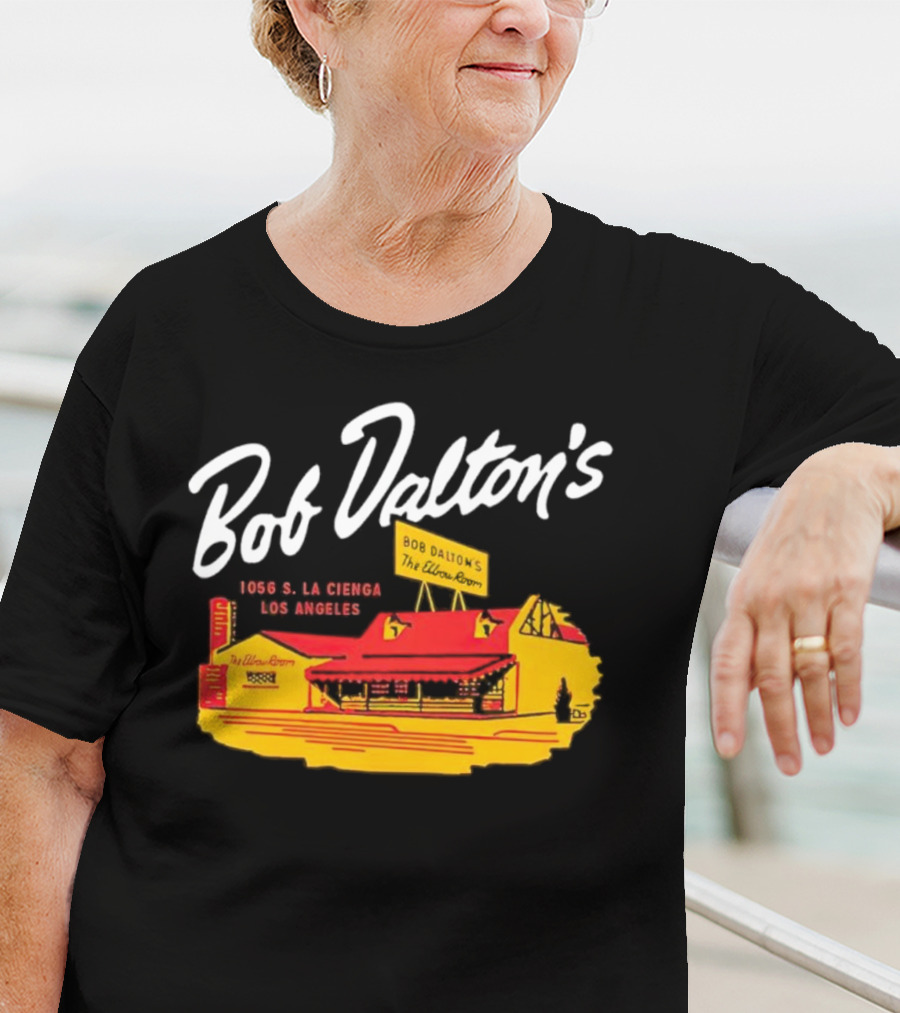 Bob Dalton’s 1056 S. La Cienega Los Angeles The Elbow Room Vintage Restaurant T-Shirt