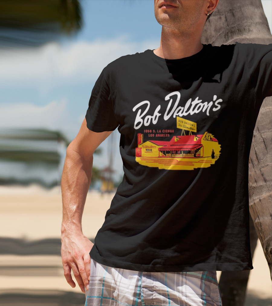 Bob Dalton’s 1056 S. La Cienega Los Angeles The Elbow Room Vintage Restaurant T-Shirt