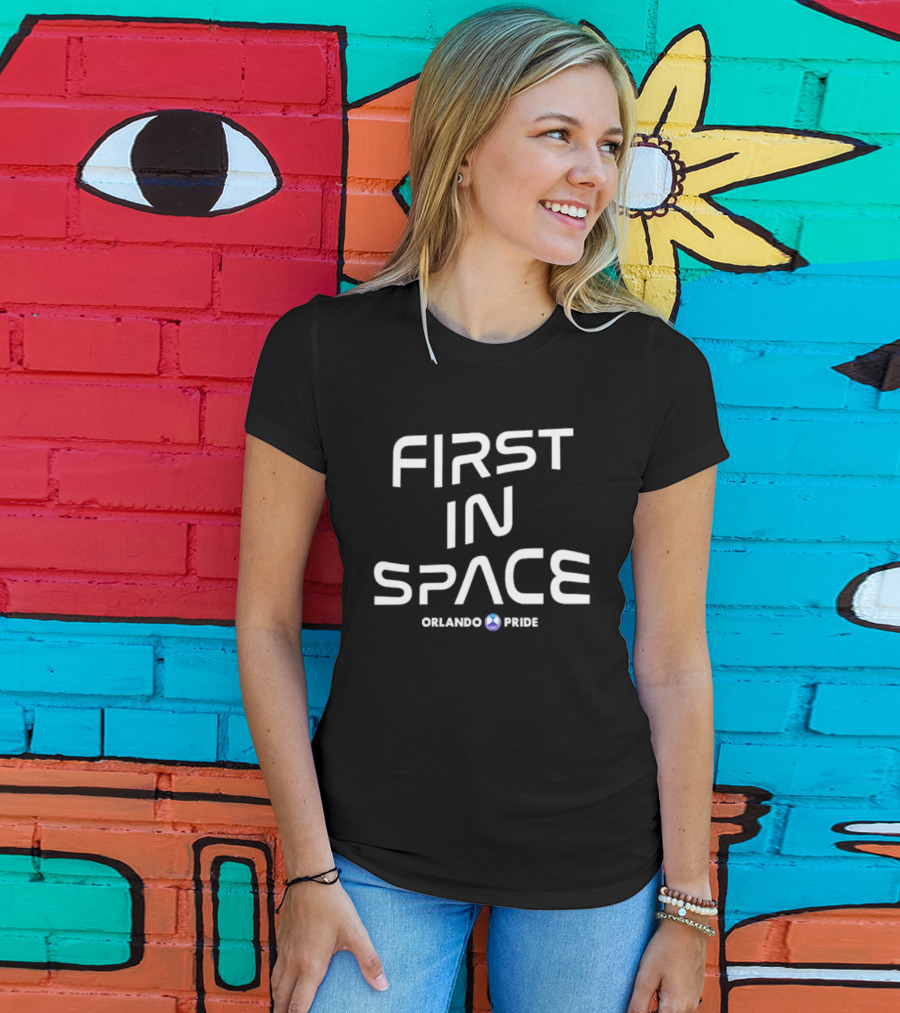 First In Space Orlando Pride T-Shirt
