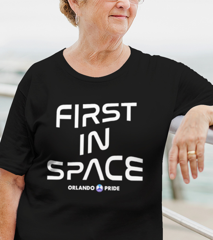 First In Space Orlando Pride T-Shirt