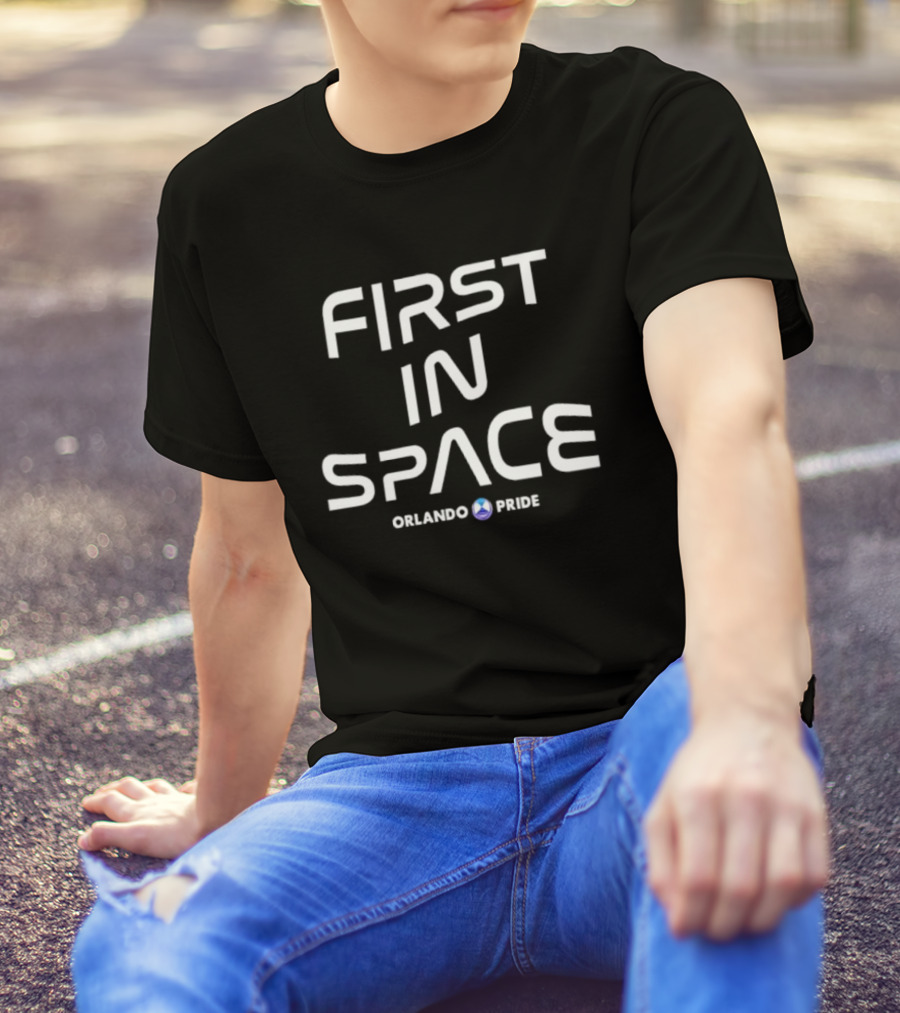 First In Space Orlando Pride T-Shirt