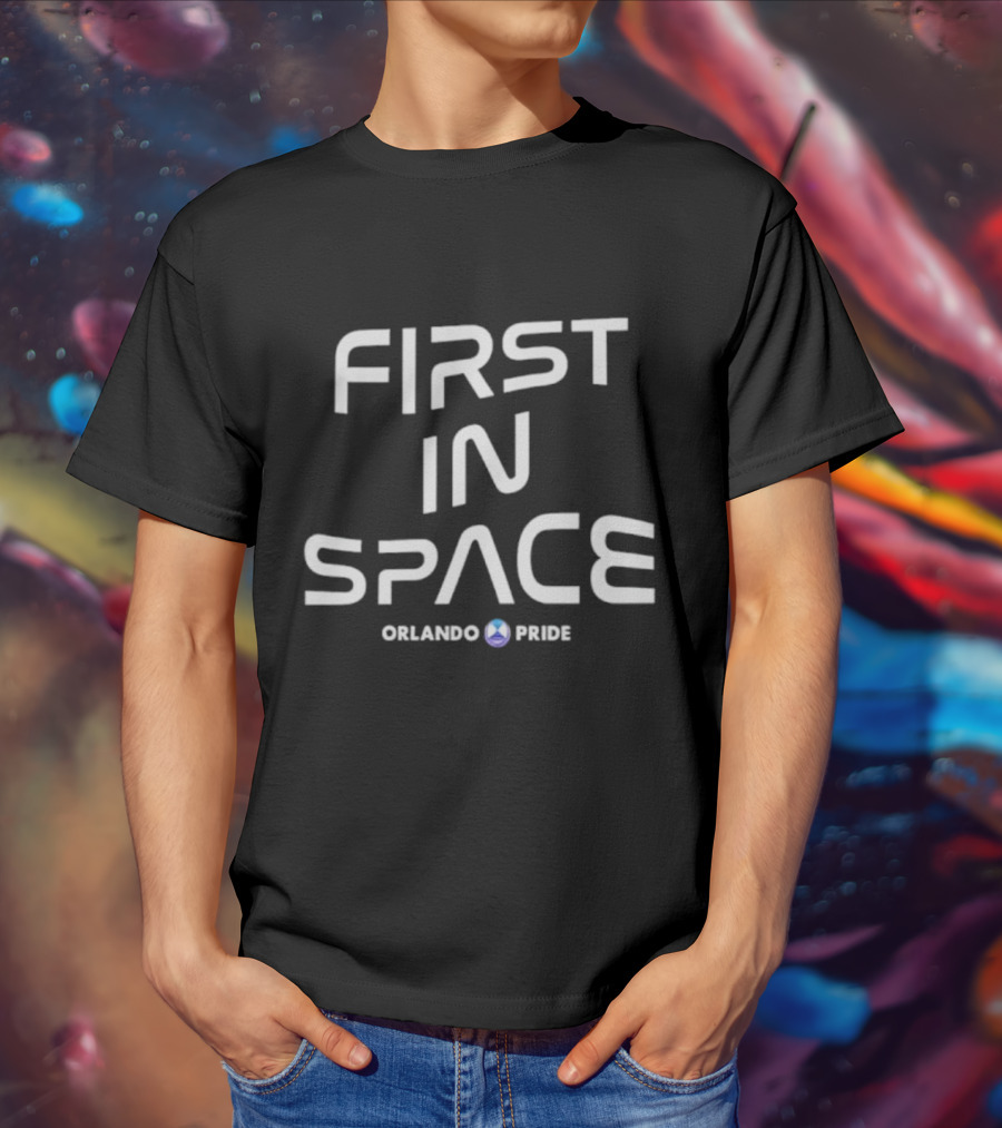 First In Space Orlando Pride T-Shirt
