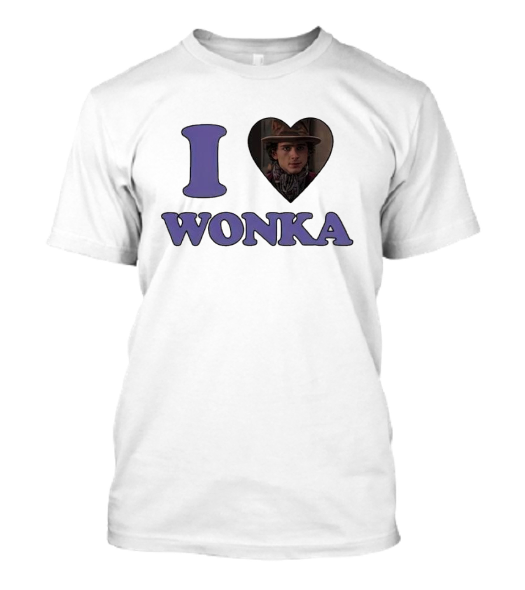 I Heart Wonka Movie Character T-Shirt