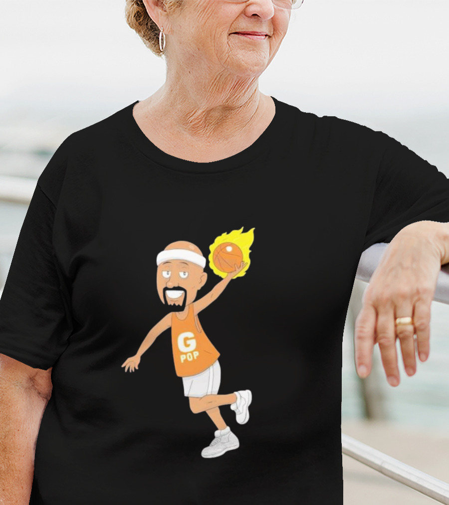 G Pop Flame Basketball T-Shirt