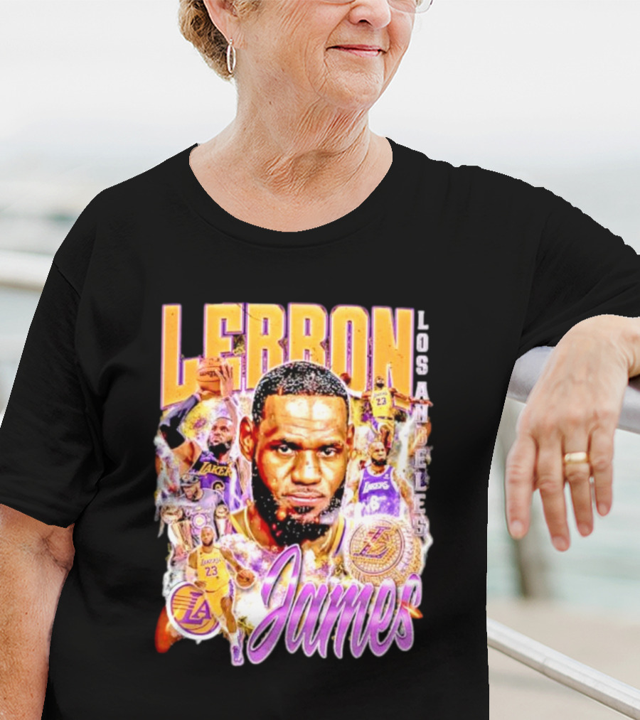 LEBRON JAMES LOS ANGELES LAKERS 23 ICONIC BASKETBALL LEGEND T-Shirt