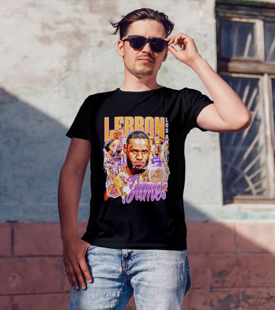 LEBRON JAMES LOS ANGELES LAKERS 23 ICONIC BASKETBALL LEGEND T-Shirt