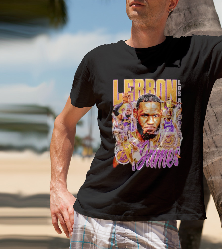 LEBRON JAMES LOS ANGELES LAKERS 23 ICONIC BASKETBALL LEGEND T-Shirt
