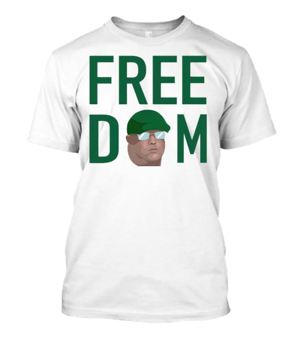 FREEDOM Kyle Pagan Green Hat Sunglasses T-Shirt