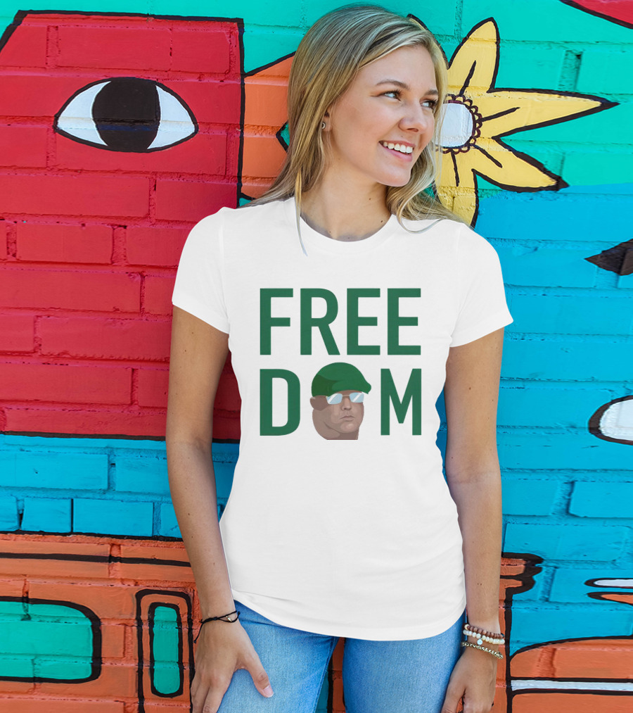 FREEDOM Kyle Pagan Green Hat Sunglasses T-Shirt