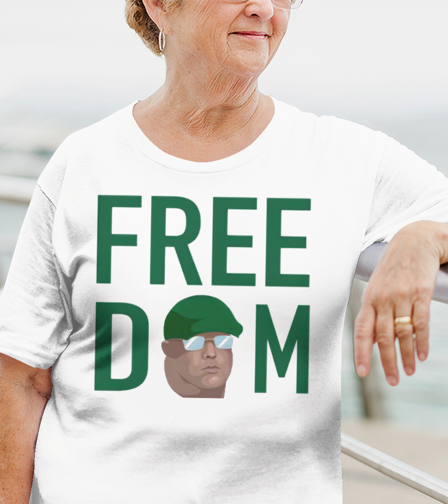 FREEDOM Kyle Pagan Green Hat Sunglasses T-Shirt