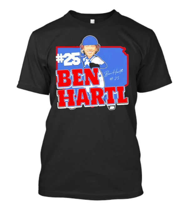 25 Ben Hartl Cartoon Signature T-Shirt