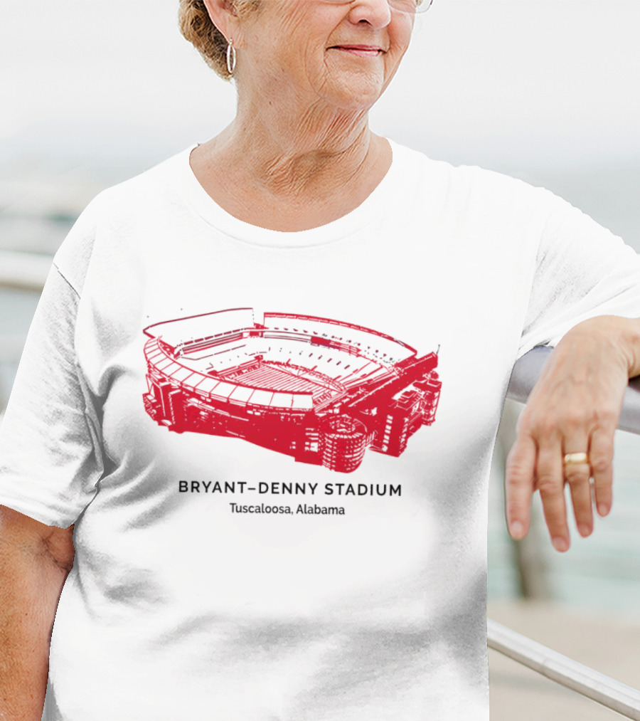 Bryant Denny Stadium Tuscaloosa Alabama NCAA T-Shirt