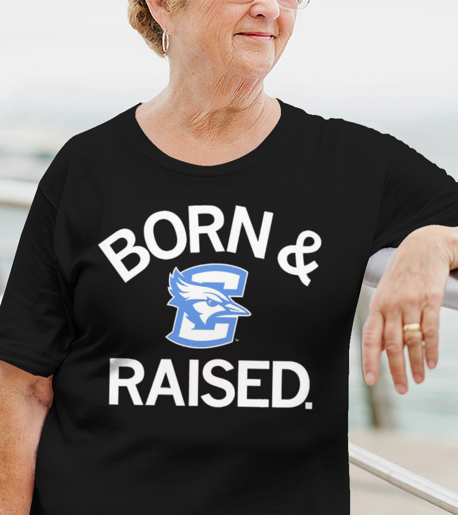 Creighton Bluejays Born And Raised T-Shirt