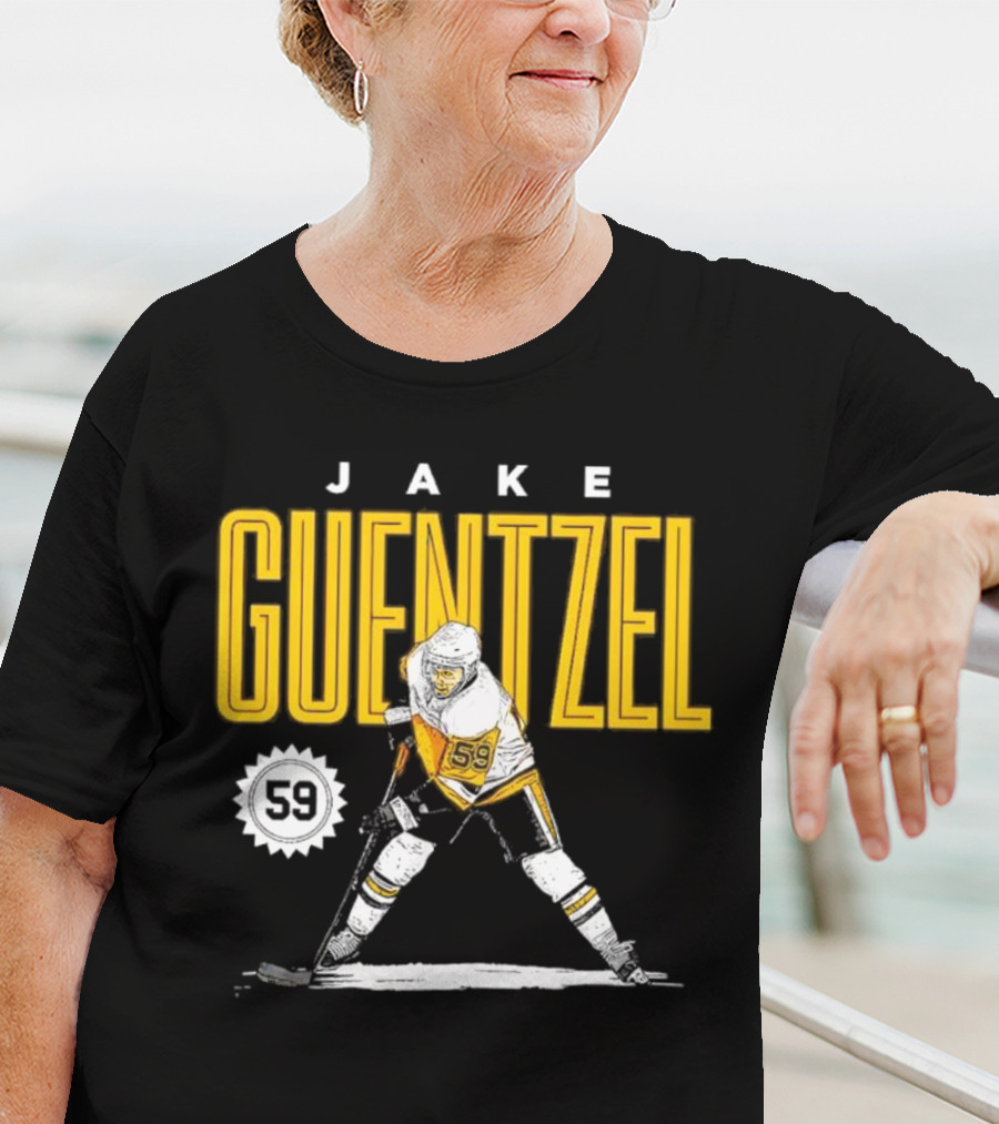 Jake Guentzel Pittsburgh 59 Hockey Player T-Shirt