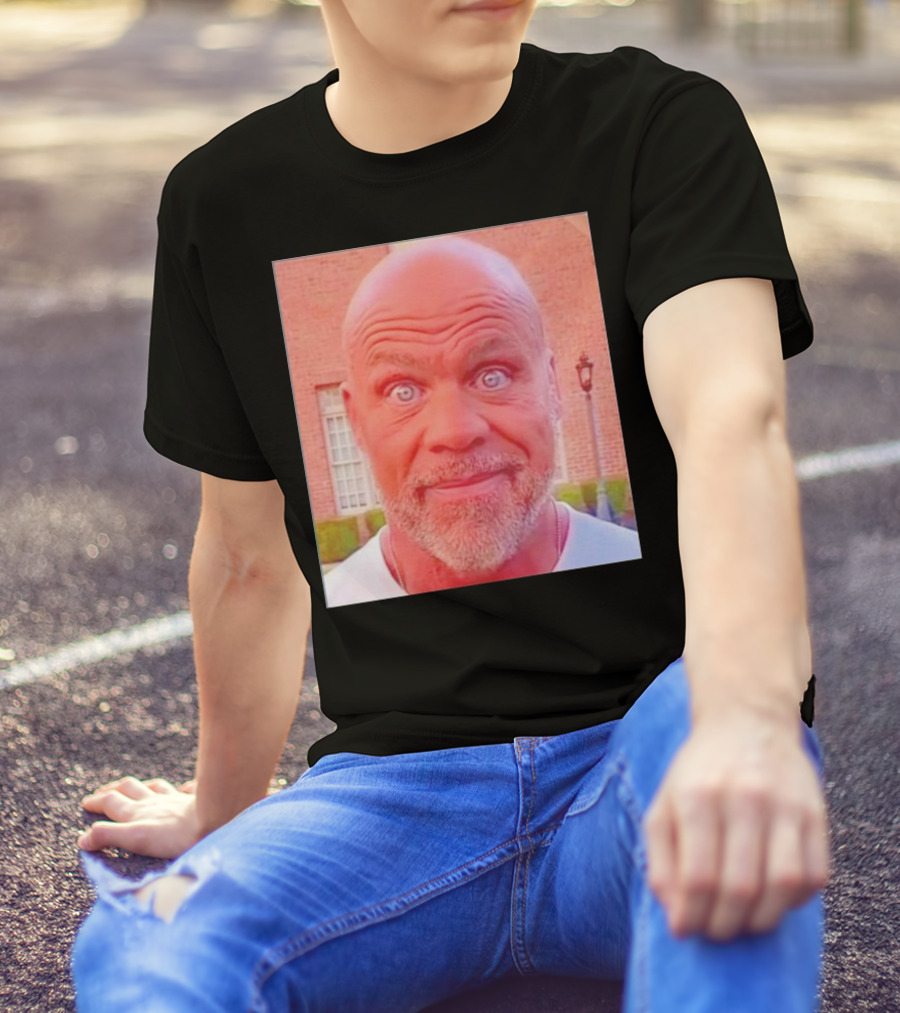 Kurt Angle Staring Intense Expression T-Shirt