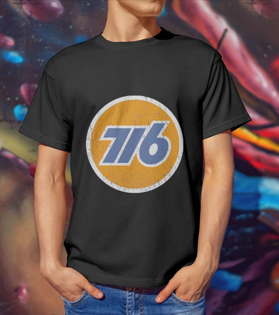 Union 76 Vintage Style 76 Gas Station Iconic T-Shirt