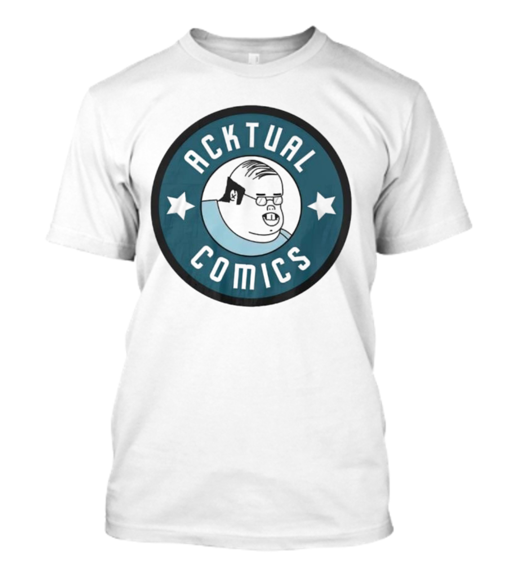 Acktual Comics Star Emblem T-Shirt