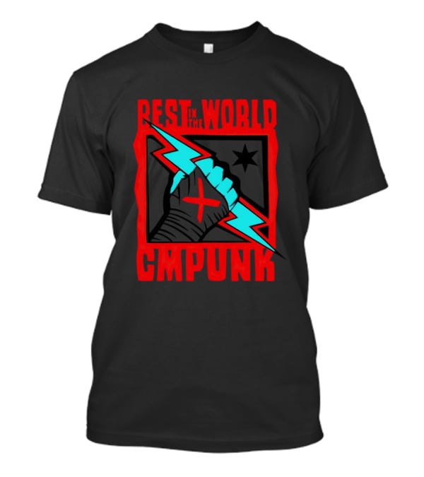 Best In The World CM Punk Catchomania Lightning Fist T-Shirt