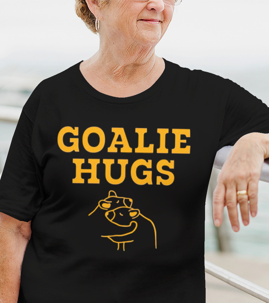 Boston Bruins Goalie Hugs T-Shirt