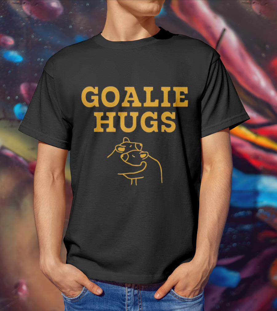 Boston Bruins Goalie Hugs T-Shirt