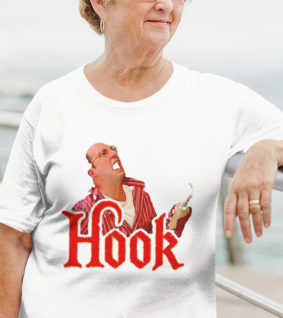 Buster Bluth Hook Screaming Red Striped T-Shirt