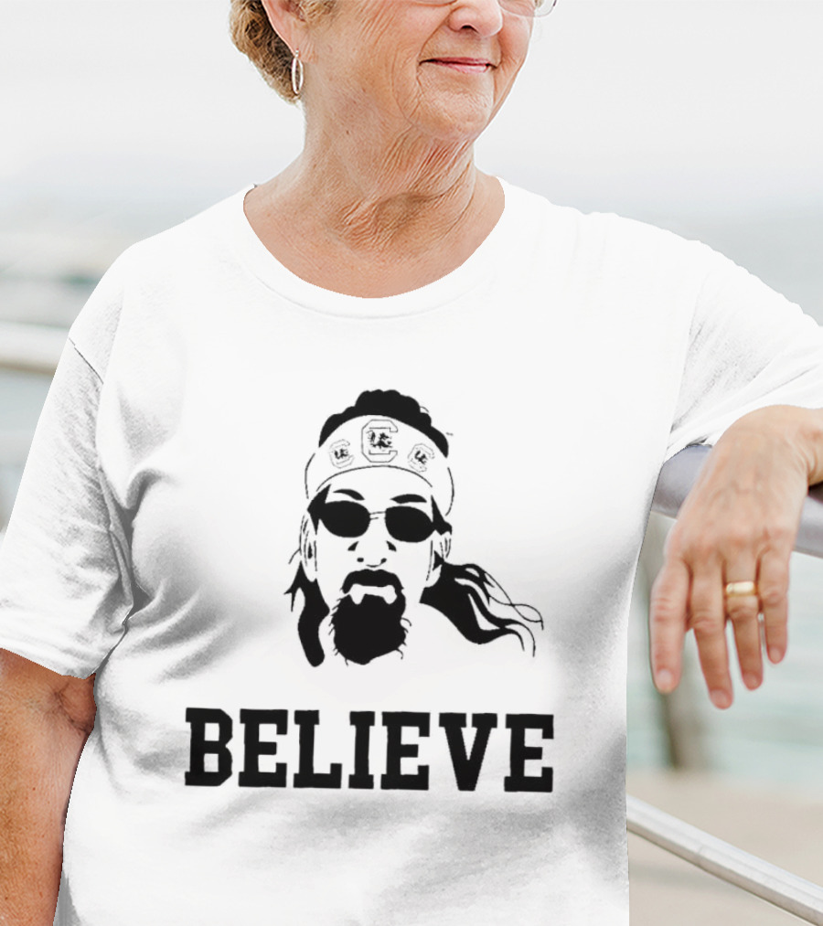 Carlton Thompson South Carolina Gamecocks Believe Iconic Fan T-Shirt