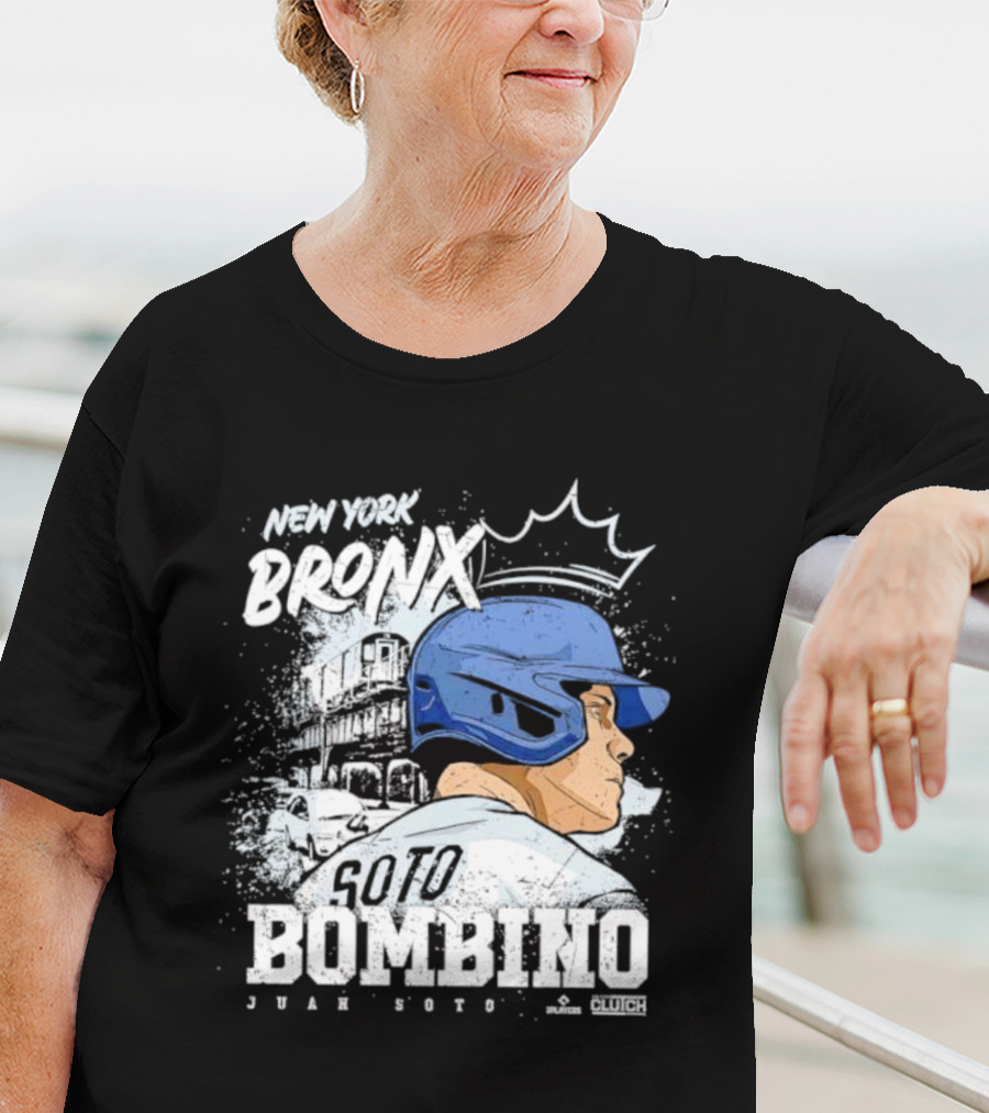 New York Bronx Soto Bombino Juan Soto Clutch Animated T-Shirt