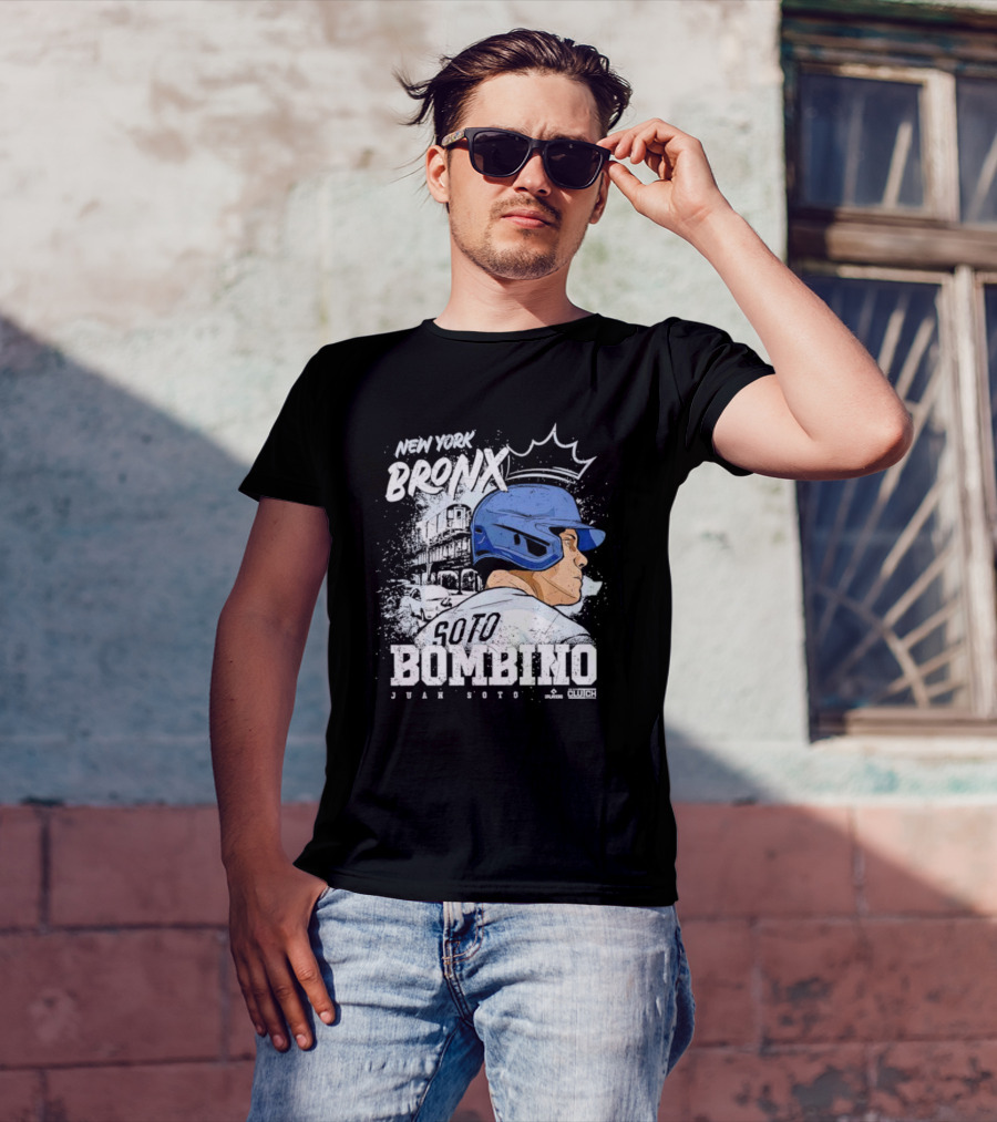 New York Bronx Soto Bombino Juan Soto Clutch Animated T-Shirt