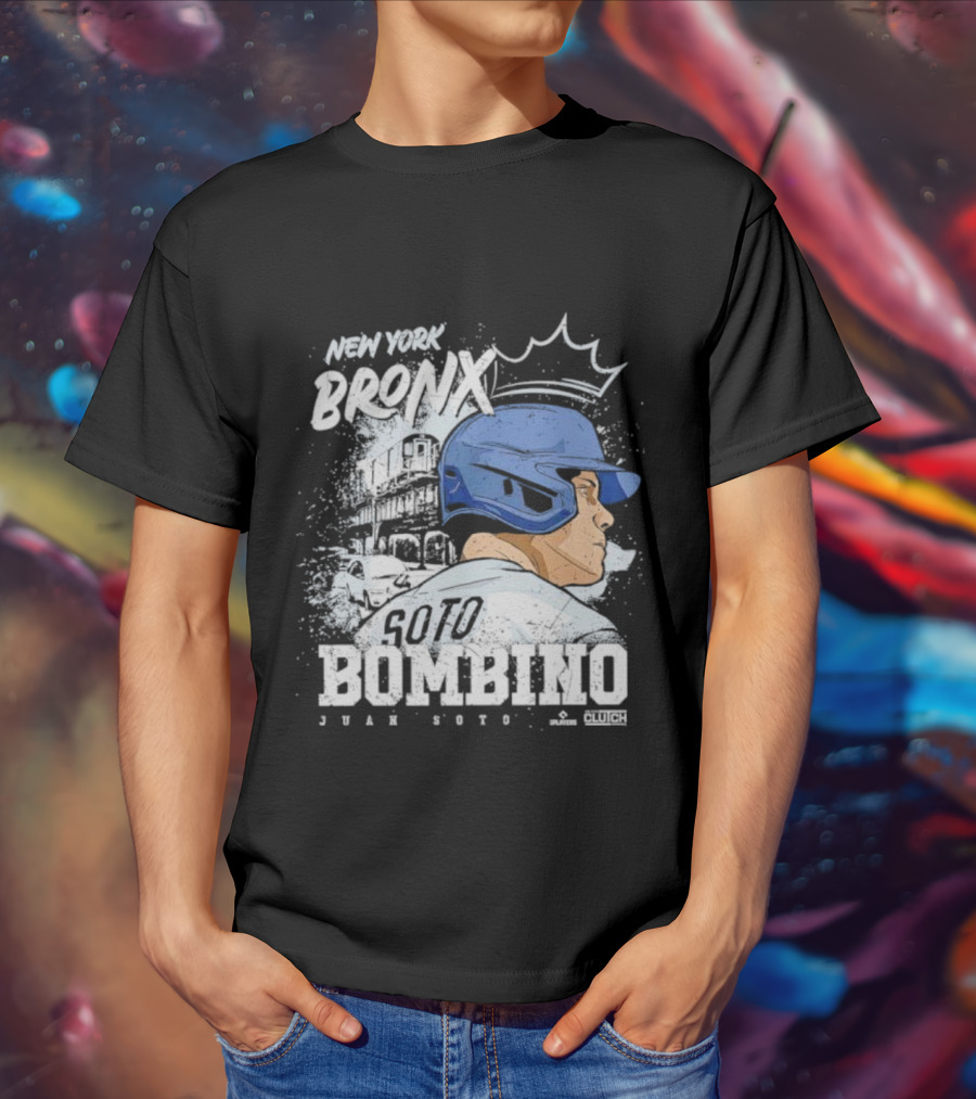 New York Bronx Soto Bombino Juan Soto Clutch Animated T-Shirt