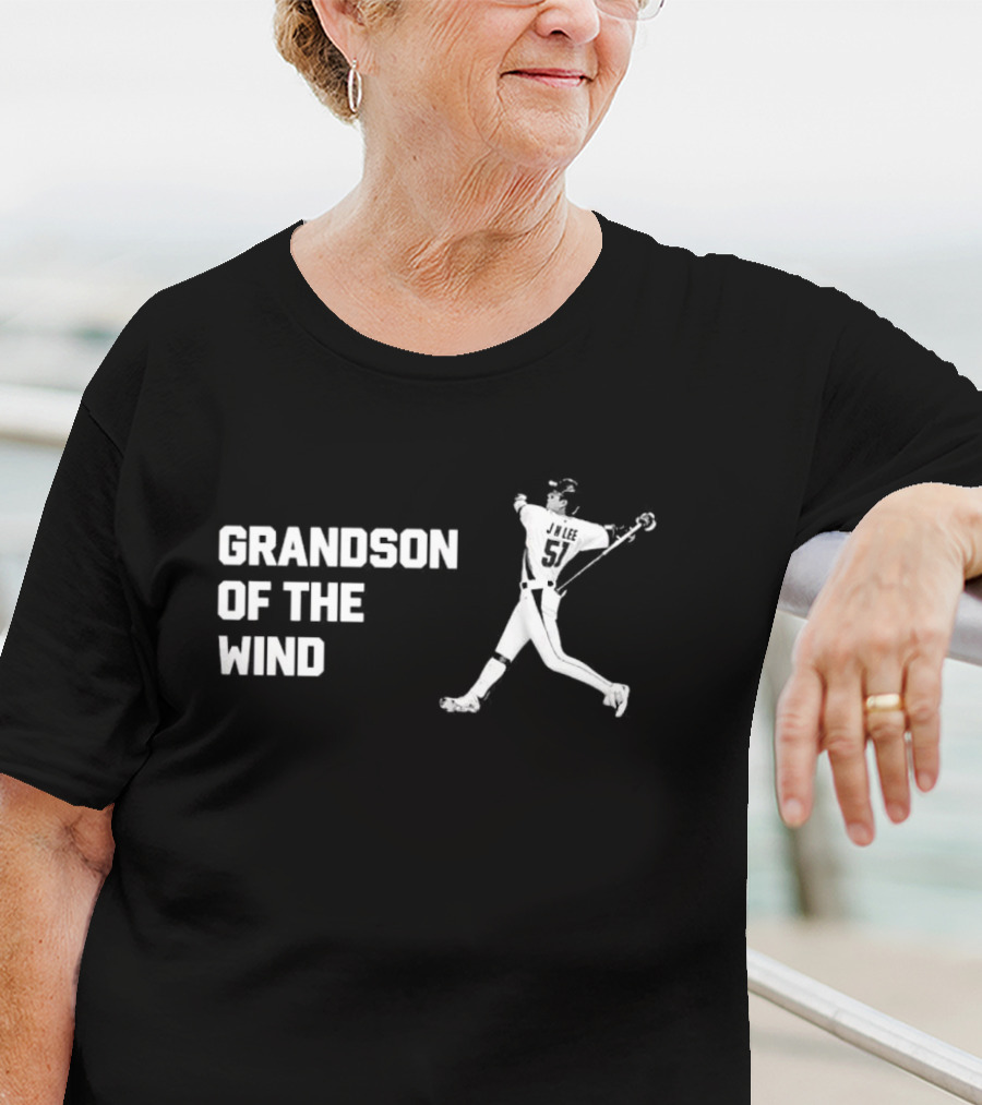 Jung Hoo Lee 51 Grandson Of The Wind Baseball Player T-Shirt