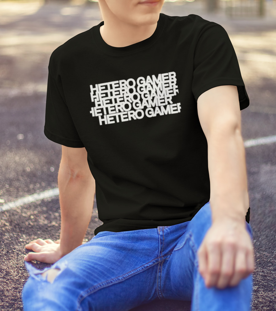 Hetero Gamer Layered T-Shirt