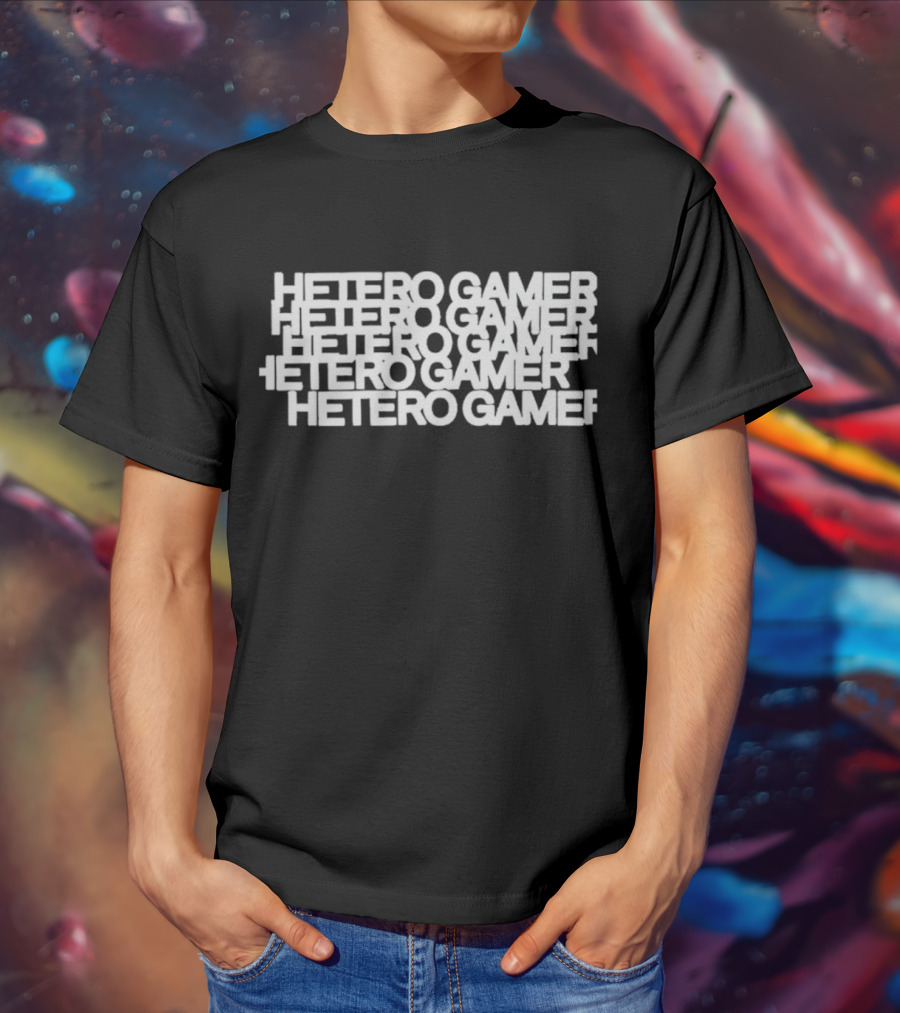 Hetero Gamer Layered T-Shirt