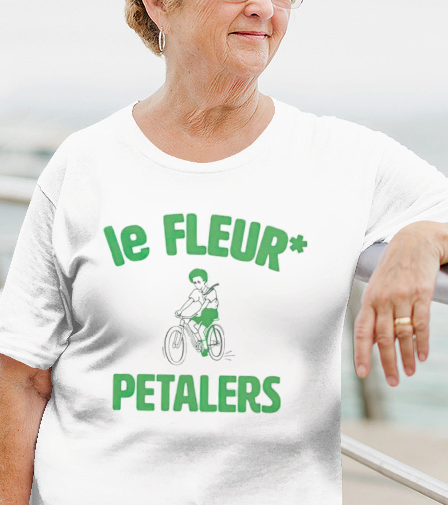 Le Fleur Petalers Bicycle Rider T-Shirt