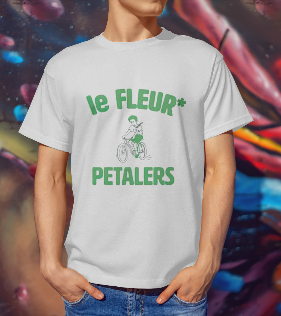 Le Fleur Petalers Bicycle Rider T-Shirt