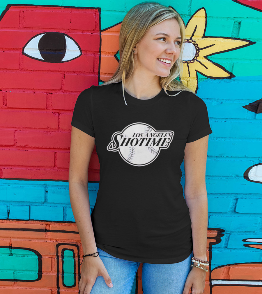 Los Angeles Shotime Shohei Ohtani Baseball T-Shirt