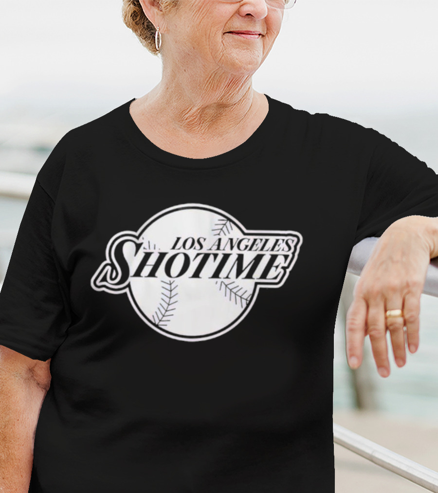Los Angeles Shotime Shohei Ohtani Baseball T-Shirt