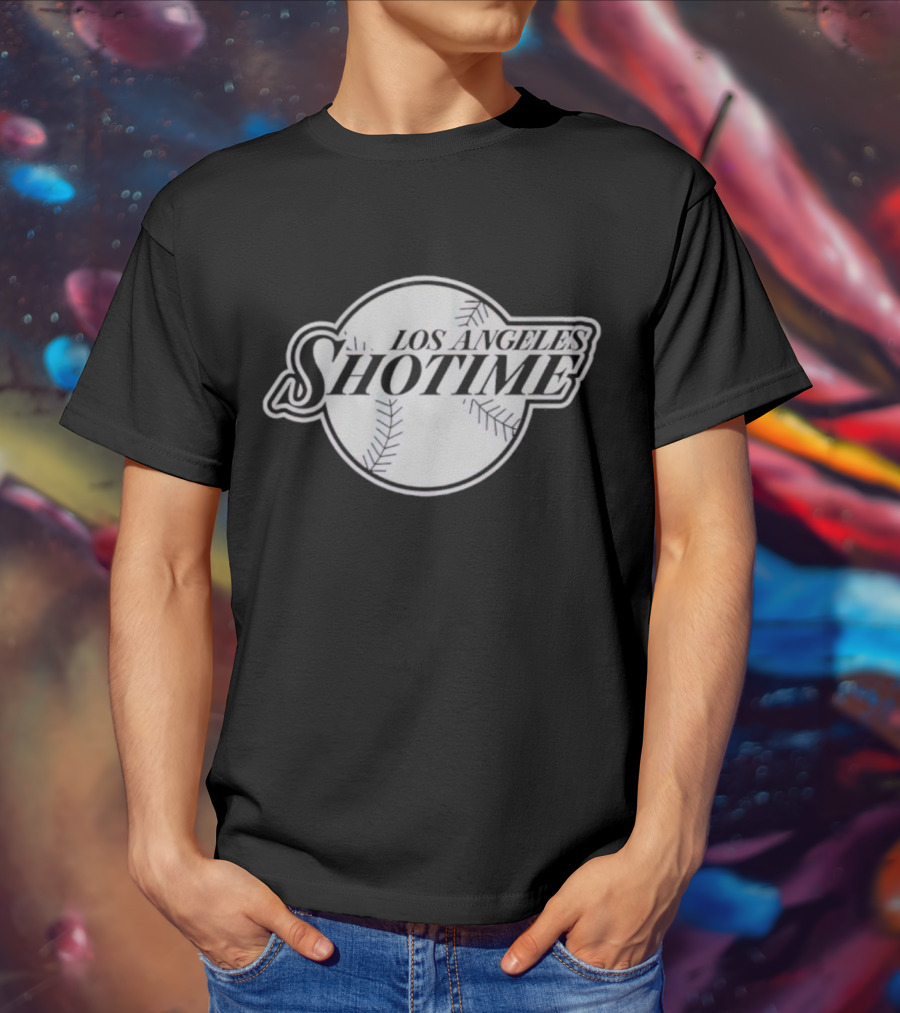 Los Angeles Shotime Shohei Ohtani Baseball T-Shirt