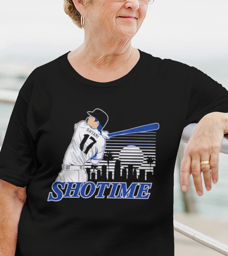 SHOHEI OHTANI SHOTIME 17 Skyline Batter T-Shirt