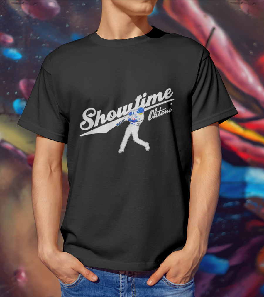 Showtime Ohtani Baseball Swing Iconic T-Shirt