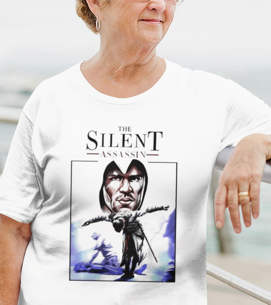 The Silent Assassin Hooded Warrior Embrace T-Shirt