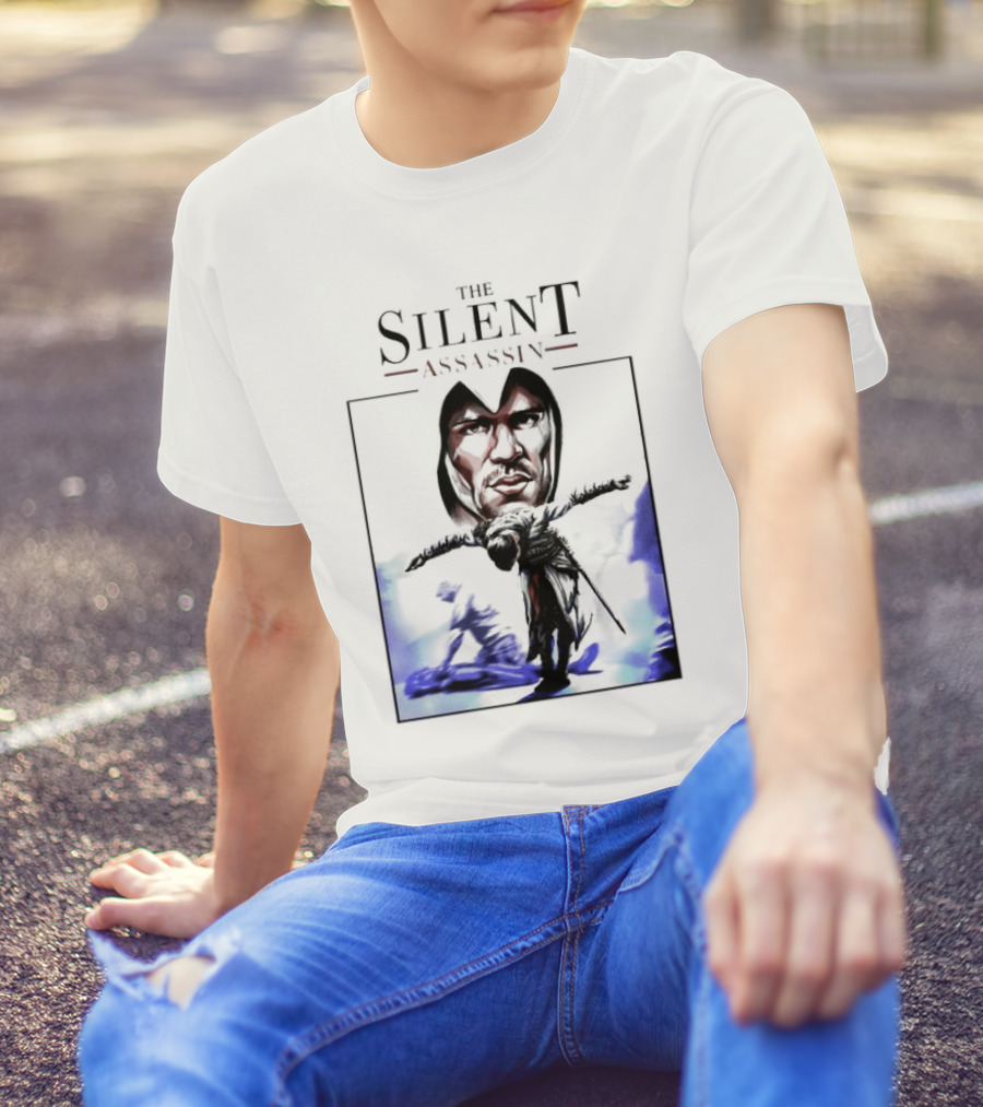 The Silent Assassin Hooded Warrior Embrace T-Shirt