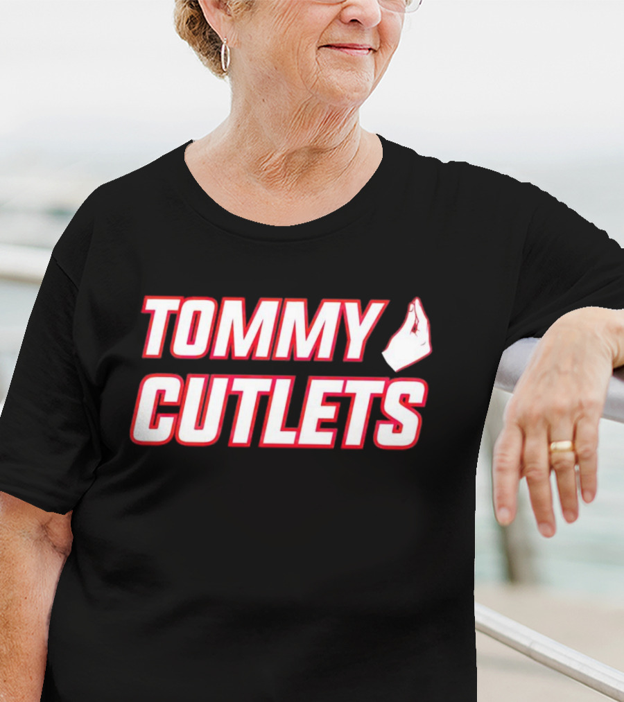 Tommy Cutlets Hand Gesture T-Shirt