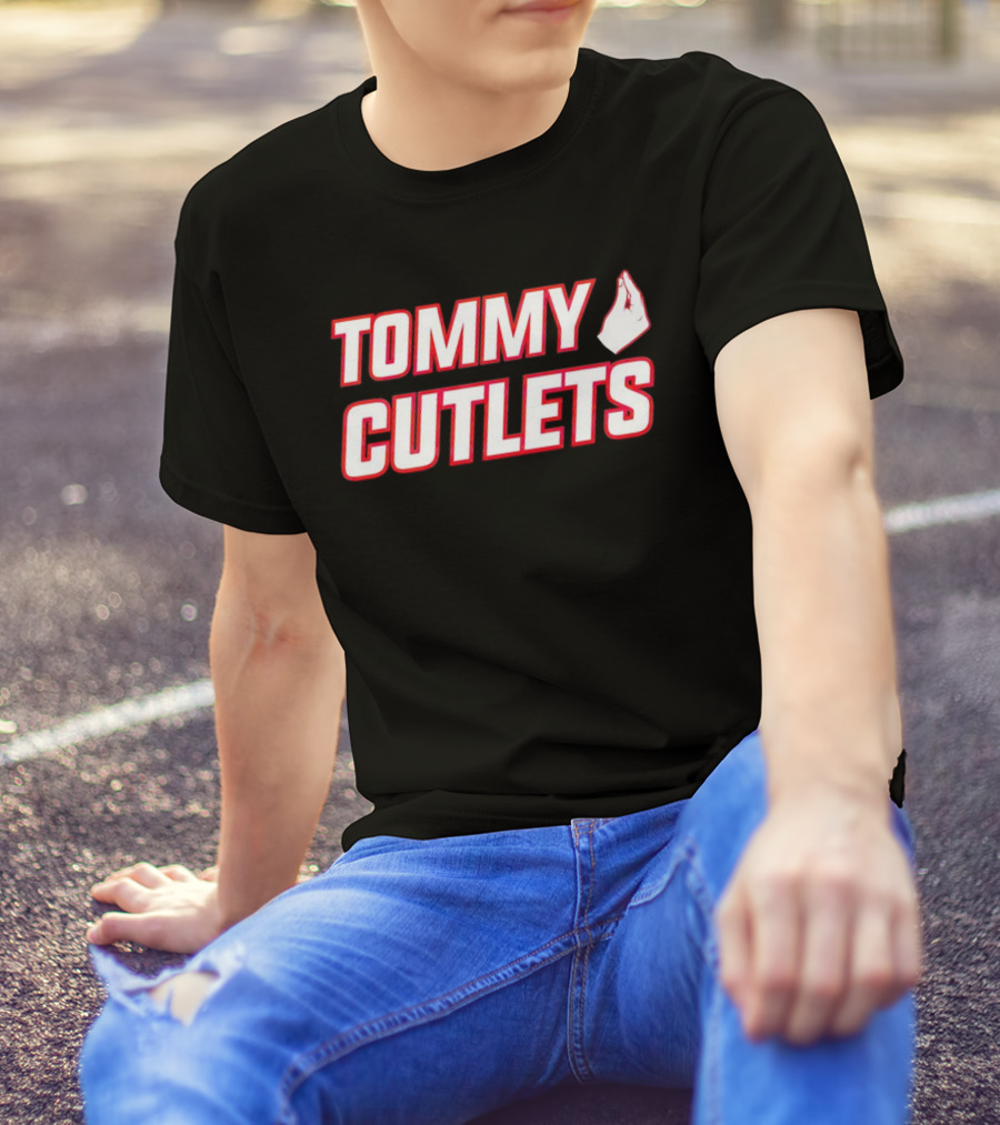 Tommy Cutlets Hand Gesture T-Shirt