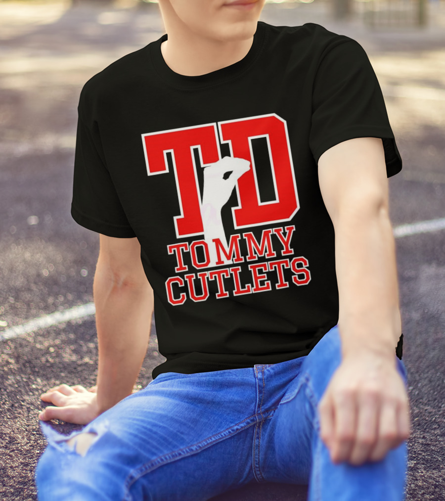 TD Tommy Cutlets Finger Pinch Gesture T-Shirt